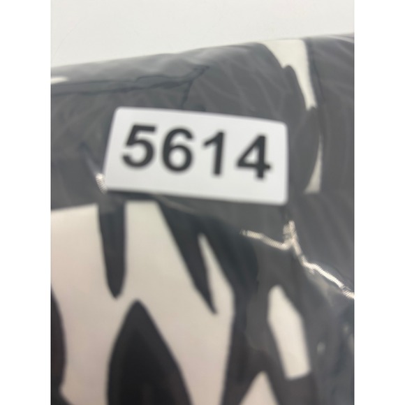 Chicos Palm Leaf Print Trousers‎ Black White Pants Women Size 15 - Picture 9 of 9